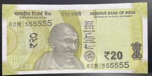 2024 200Rs Super Fancy Number Note Signed Shaktikanta Das 82M 555555
