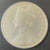 Alwar, 1891 Princely state of 1 Rupee – Victoria [Mangal Singh] high grade Extermaly rare silver coin